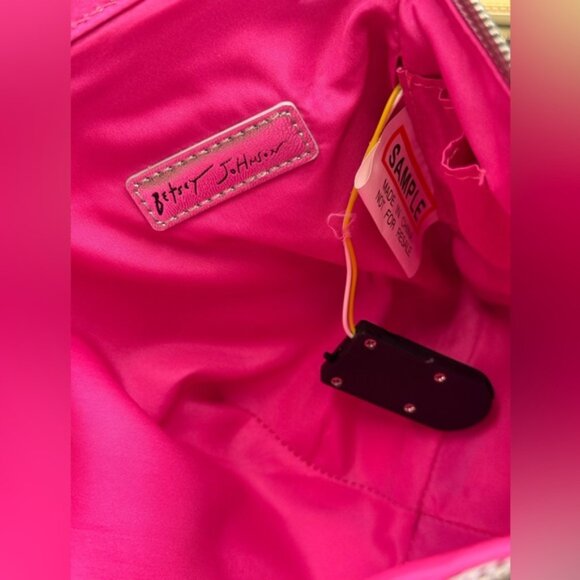 🆕 BETSEY JOHNSON 🧿 NWOT Mazel Light Up Dreidel Crossbody - Blue Glitter Kitsch - Picture 10 of 16